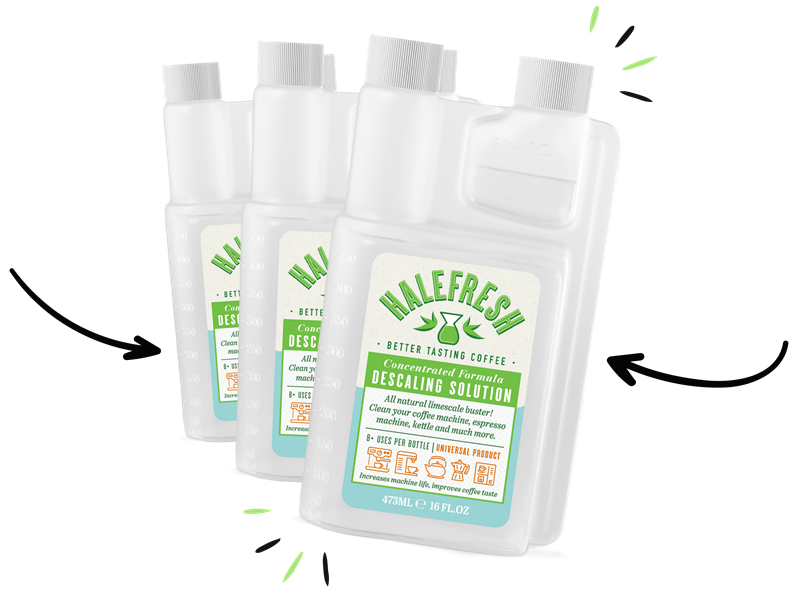 Halefresh descaling solution buy 2 and get 1 Free!