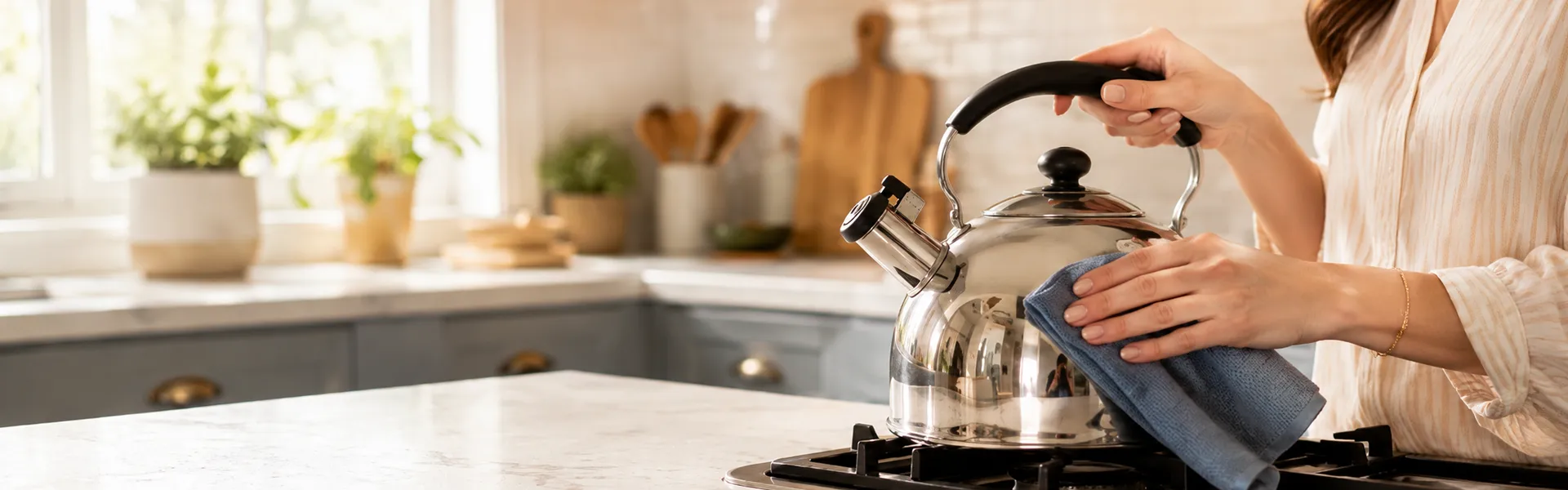 How to Clean Tea Kettle